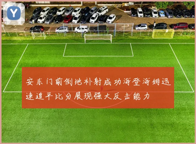 安东门前倒地补射成功海登海姆迅速追平比分展现强大反击能力